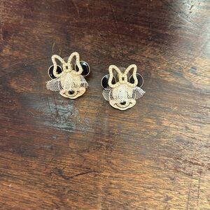 Bridal Minnie Mouse Baublebar Earrings